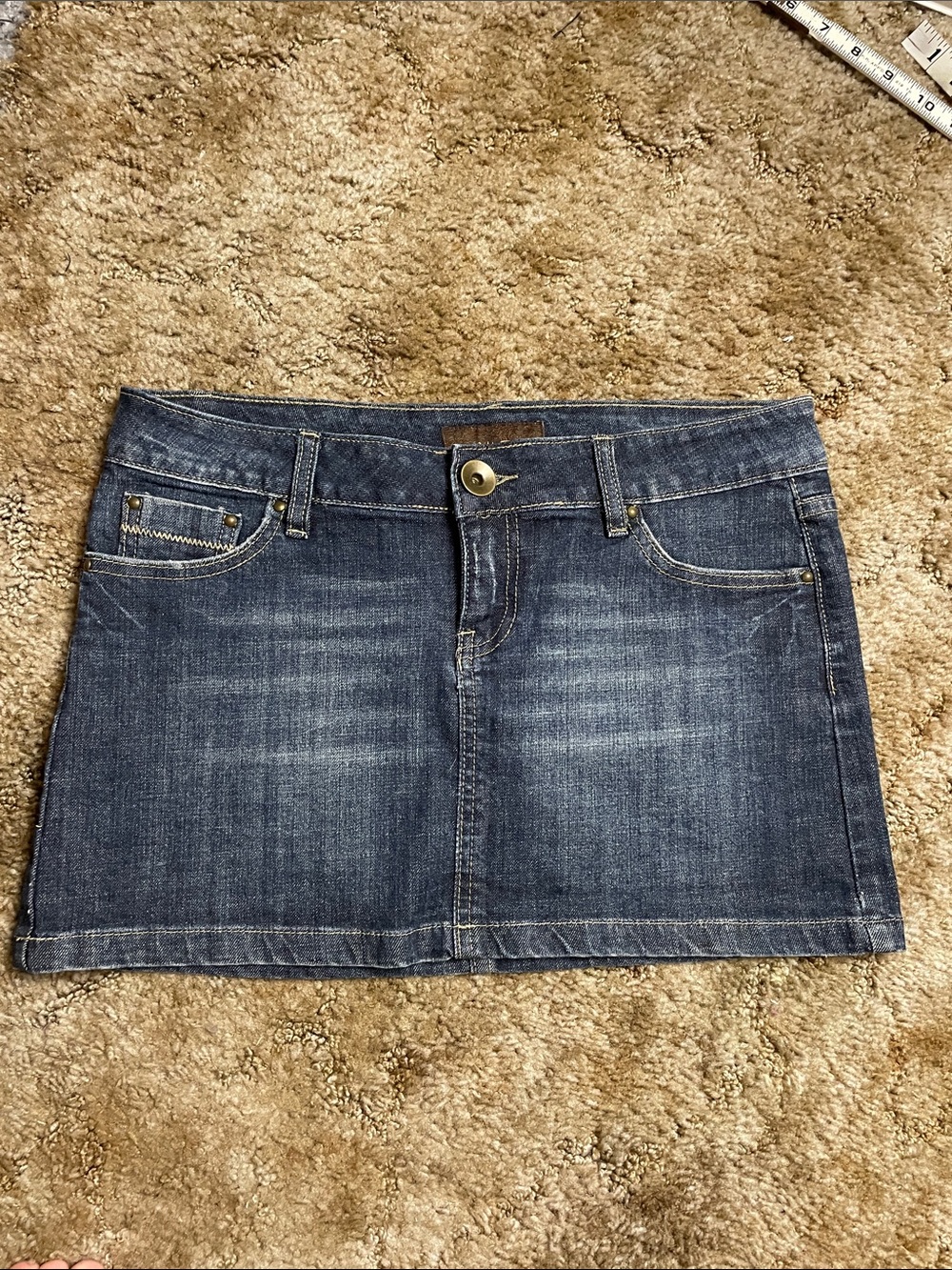 Urban Behavior Y2K‎ 2000s Style Denim Mini Skirt Size Medium